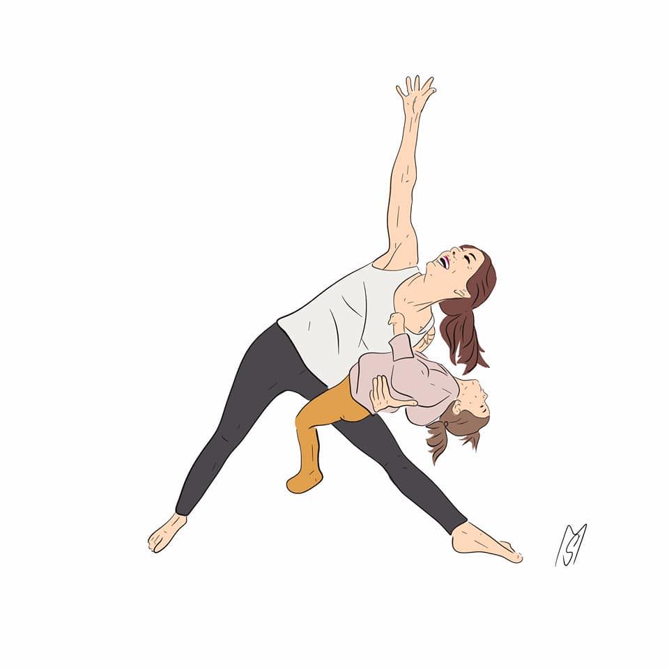 Jogínka mámou - děkujeme za grafiku a veškerou podporu v publicitě :)